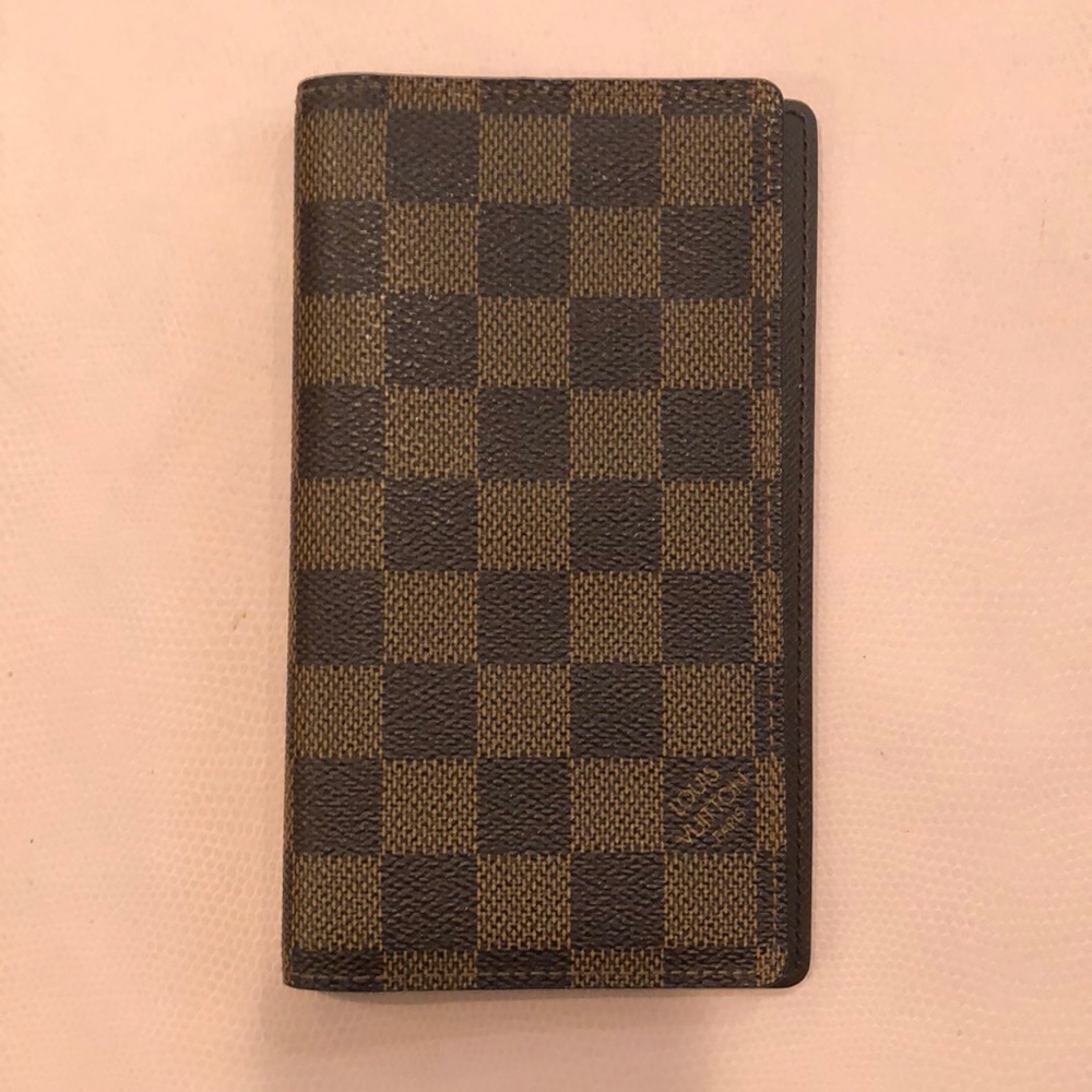 Authentic Louis Vuitton Ebene Pocket Organizer